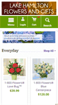Mobile Screenshot of lakehamiltonflowers.com